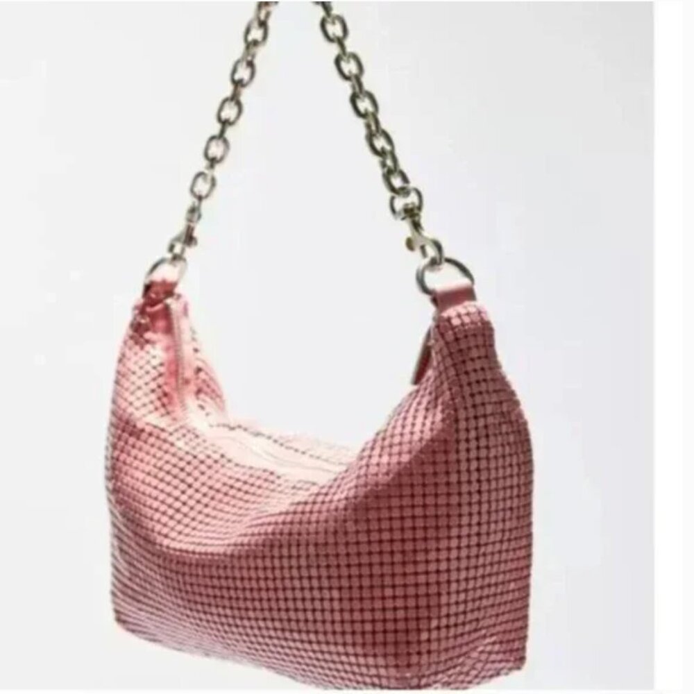 ⭐️ Freya Chainmail Shoulder Sparkle Boho Y2K 2000s Party Glitter Shimmer Purse
